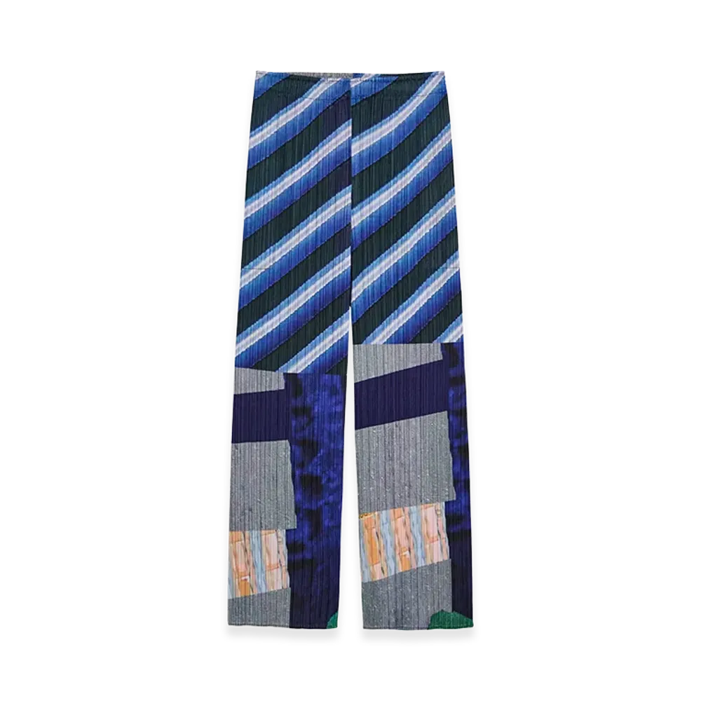 PLEATS PLEASE ISSEY MIYAKE Women's Trousers "Multicolor"