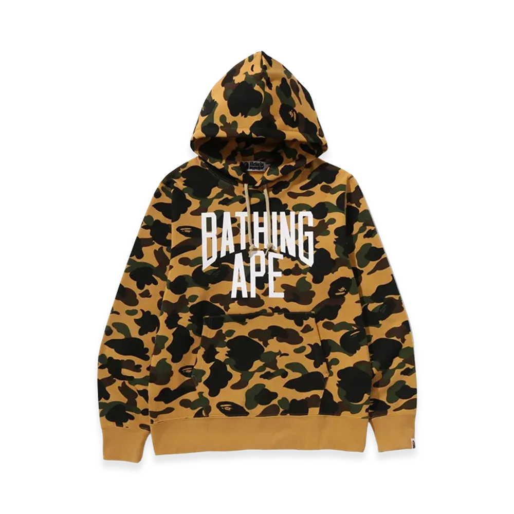 A BATHING APE Pullover Hoodie "Yellow"
