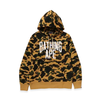 A BATHING APE Pullover Hoodie "Yellow"