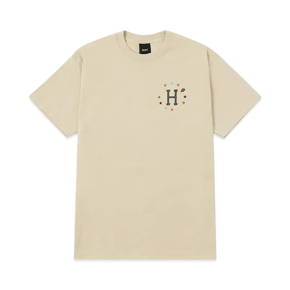 HUF x Albino & Preto Go To Sleep Tee "Natural"