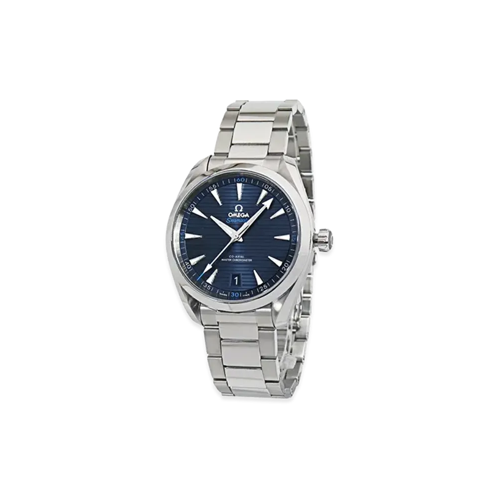 OMEGA Co-Axial Master Chronometer Seamaster Aqua Terra 150m 41mm "Silver/Navy"