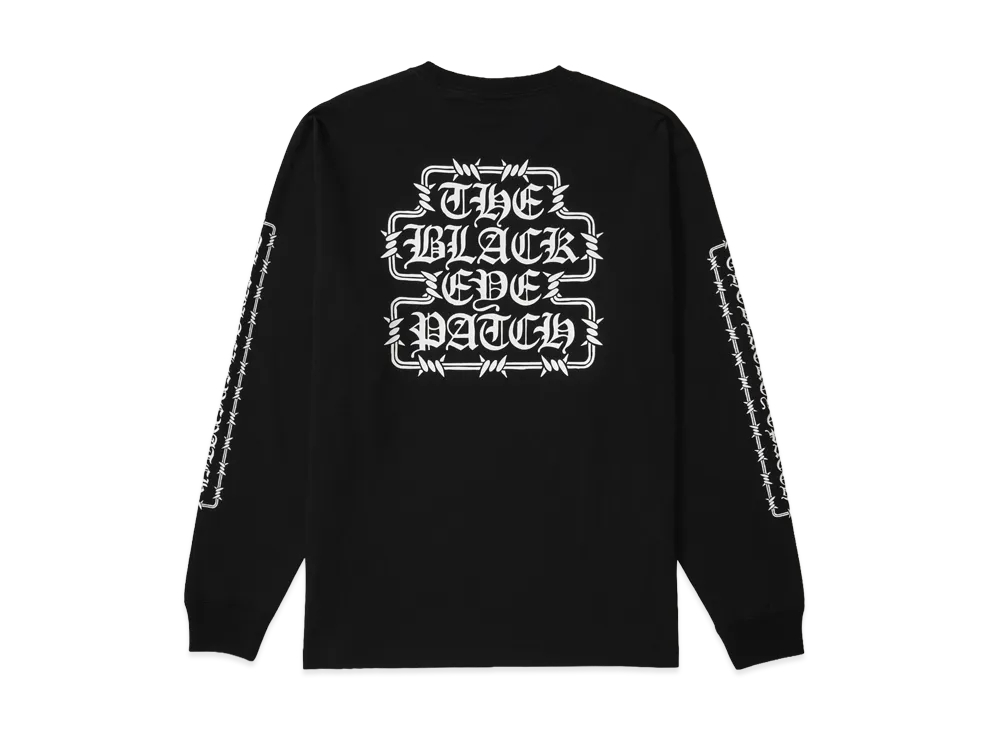 BlackEyePatch Barbed Wire OG L/S Tee "Black"