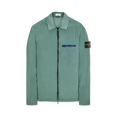 Stone Island 11219 Nylon Metal In ECONYL Regenerated Nylon "Light Green"