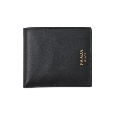 PRADA Folding Wallet "Nero"