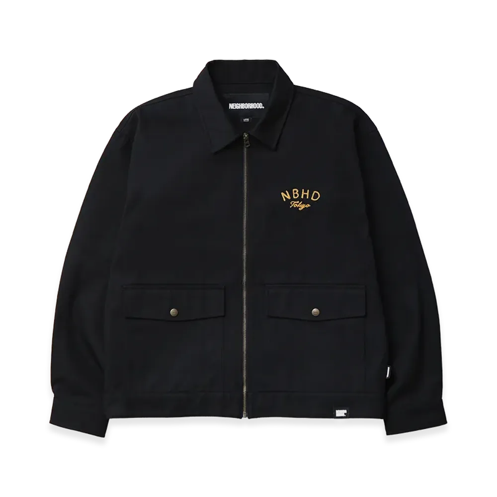 NEIGHBORHOOD Zip Work Jacket-1 "Black"
