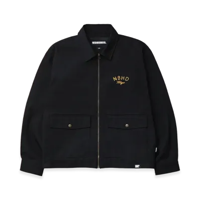 NEIGHBORHOOD Zip Work Jacket-1 "Black"