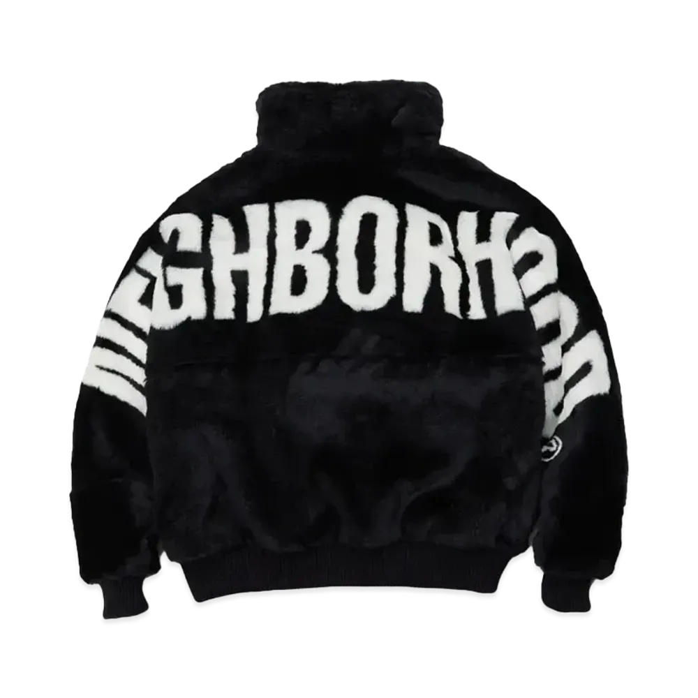 NEIGHBORHOOD Fur Logo Jacket "Black"