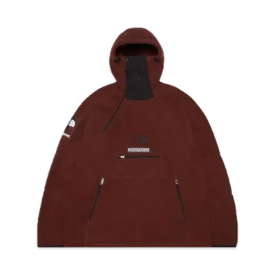 Supreme x The North Face Steep Tech Fleece Pullover "Brown"