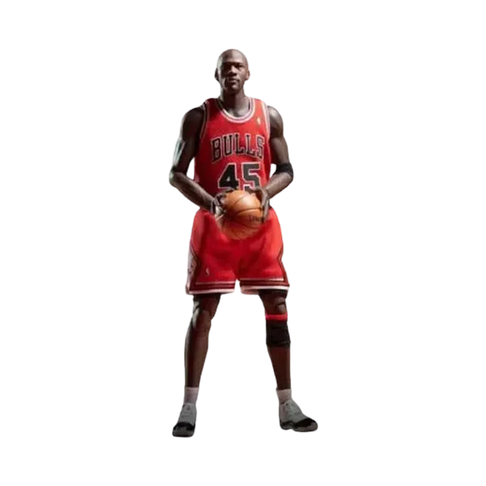 ENTERBAY 1/6 REAL MASTERPIECE NBA COLLECTION: MICHAEL JORDAN I’M BACK #45 RE-ISSUE LIMITED EDITION "MULTI"
