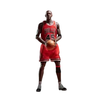 ENTERBAY 1/6 REAL MASTERPIECE NBA COLLECTION: MICHAEL JORDAN I’M BACK #45 RE-ISSUE LIMITED EDITION "MULTI"