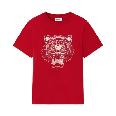KENZO T-Shirt tigre Tigre "Cherry"