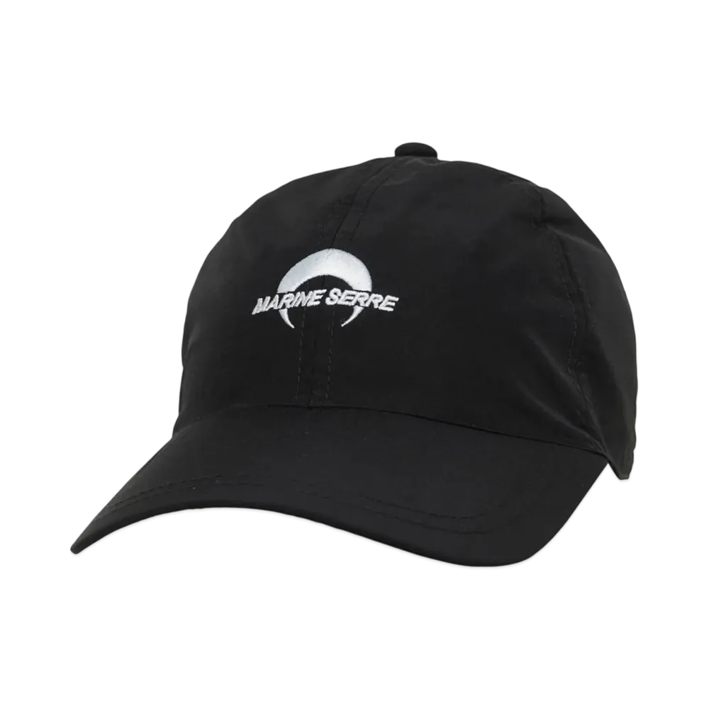 Marine serre RECYCLED NYLON BASEBALL CAP "BLACK"