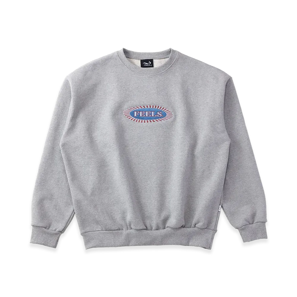 FEELS. Crewneck Sweatshirt "Gray"