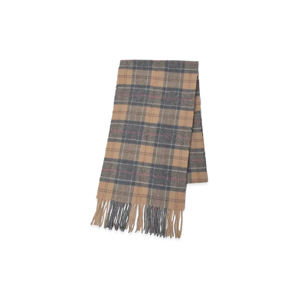 Barbour Tartan Lamswool Scarf "Dress"
