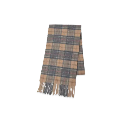 Barbour Tartan Lamswool Scarf "Dress"