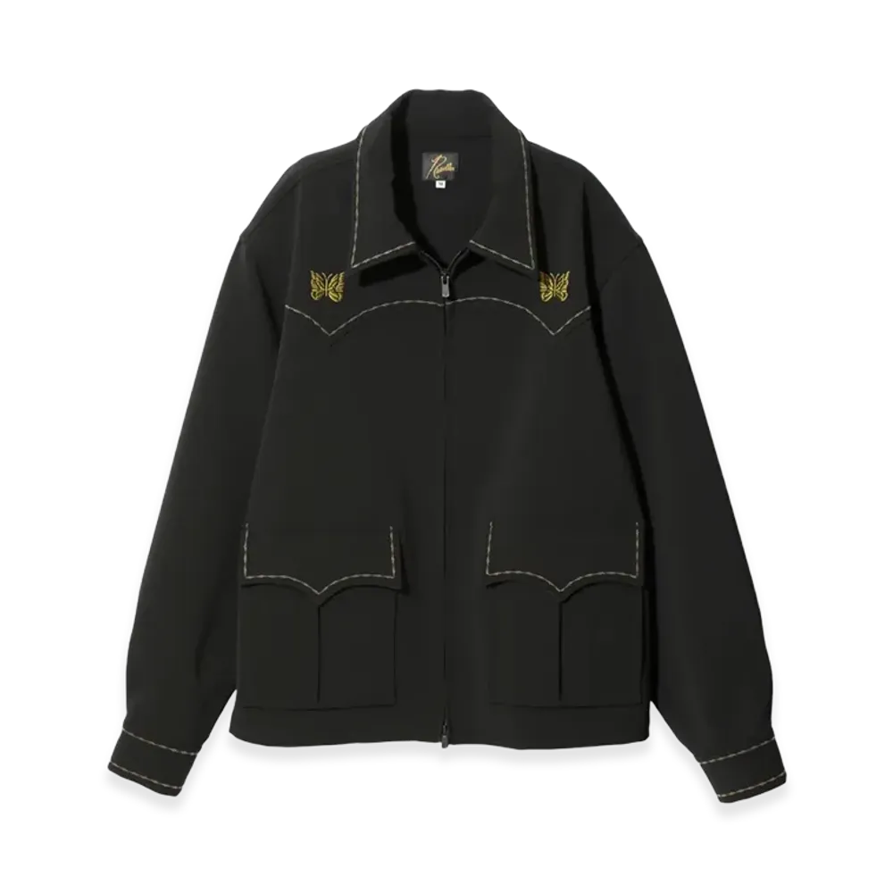 NEEDLES Western Sport Jacket Double Cloth "Black"