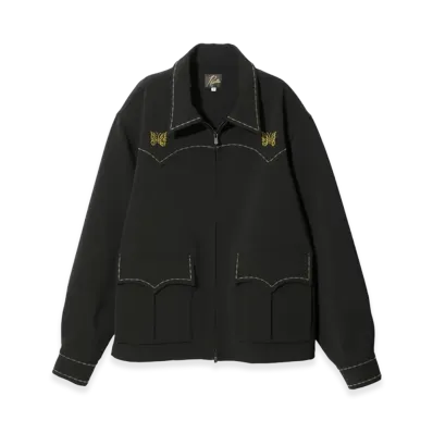 NEEDLES Western Sport Jacket Double Cloth "Black"