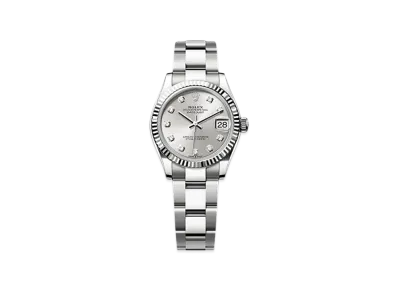 ROLEX Datejust 31mm Oystersteel & White Gold 278274 "Silver"