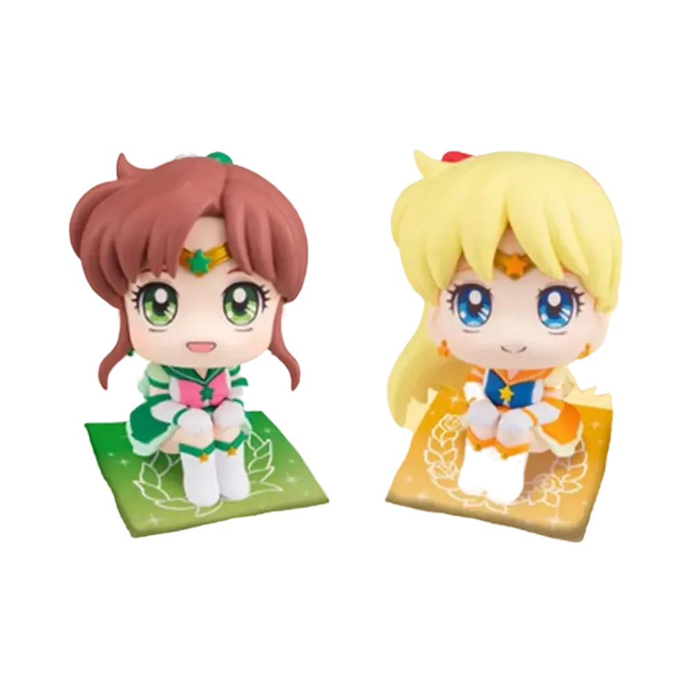 MegaHouse "Lookup" -Pretty Guardian Sailor Moon Cosmos the movie- Eternal Sailor Jupiter & Eternal Sailor Venus Limited edition with a cushion.