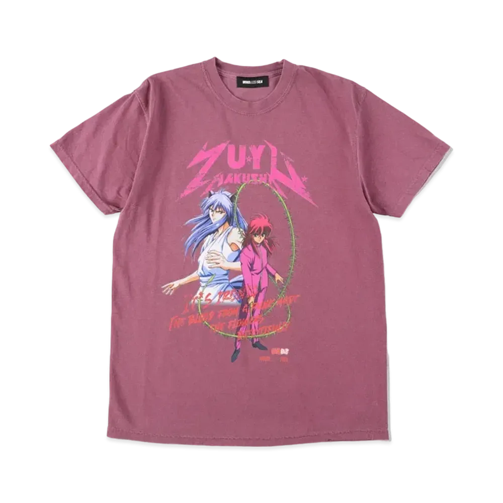 WIND AND SEA x 幽☆遊☆白書 S/S Tee (Kumara) "Purple"