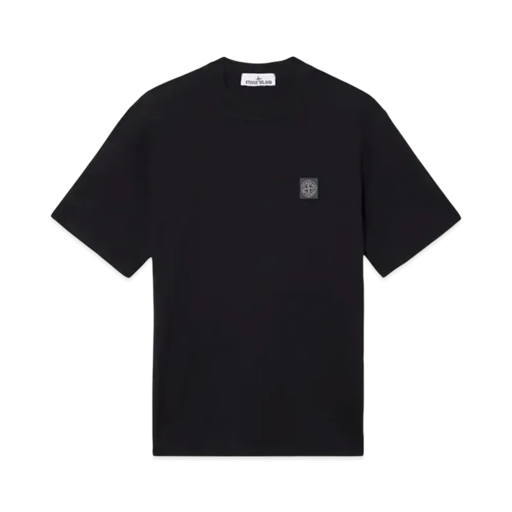 Stone Island 2100034 Combed Organic Cotton Jersey "Black"