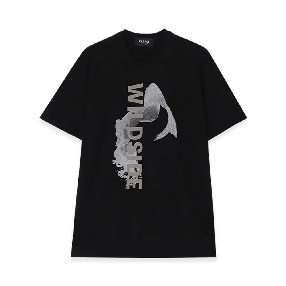 WILDSIDE YOHJI YAMAMOTO Mermaid S/S T-Shirt "Black"