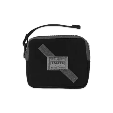 Saturdays NYC x PORTER Reflective Line Half Zip Wallet "Black"