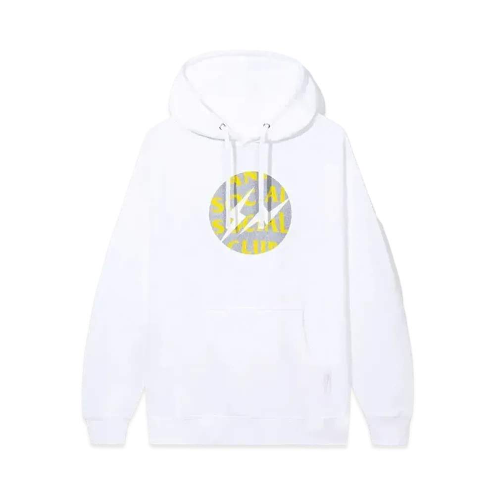 ANTI SOCIAL SOCIAL CLUB x FRAGMENT Called Interference White Hoodie "White"
