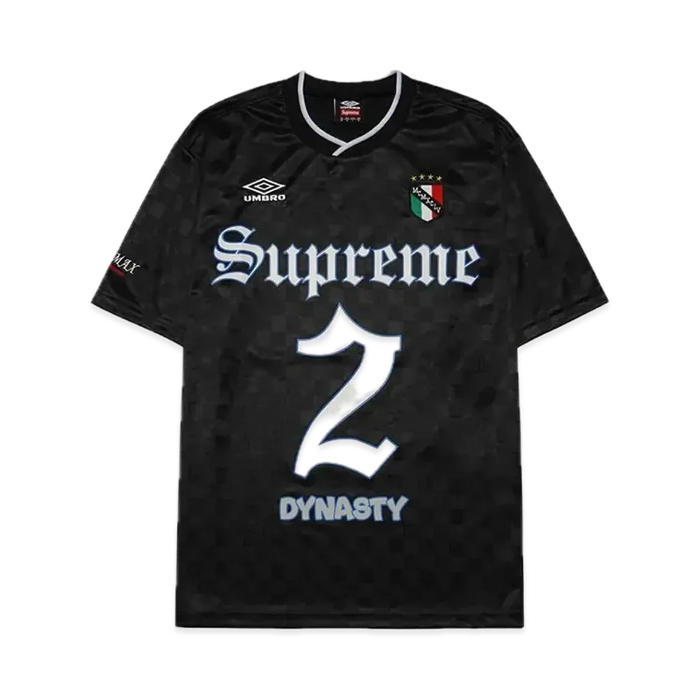 シュプリーム x アンブロ サッカー ジャージ "ブラック"