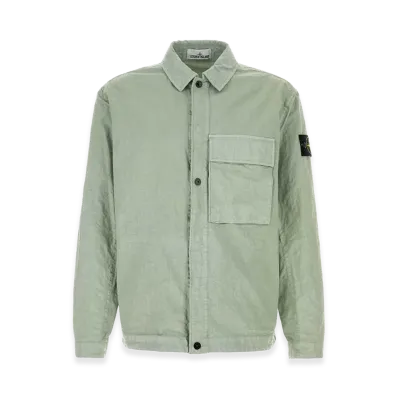 Stone Island Nylon Shirt "Green"
