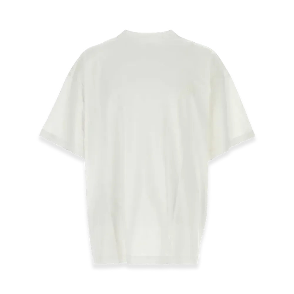 GUCCI Cotton Blend Oversize T-Shirt "White"
