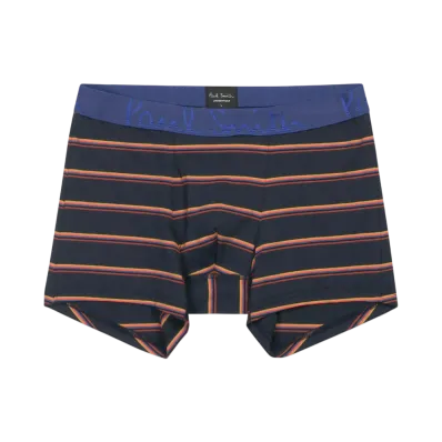 Paul Smith Bright Stripe Boxer Shorts "Navy"
