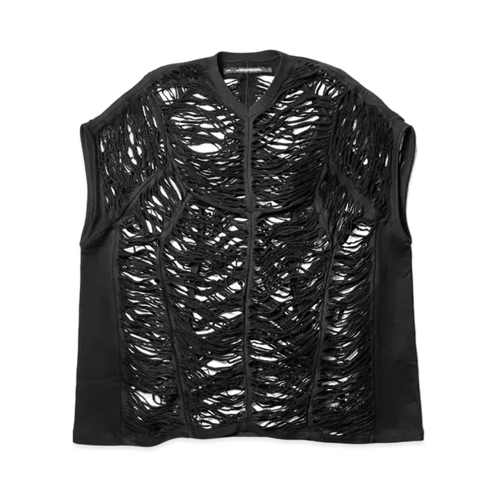 JULIUS Tone Blaze Oversized Tank "Black"