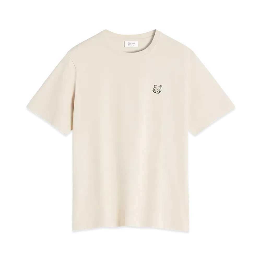 Maison Kitsune Bold Fox Head Patch Comfort T-Shirt "Smoke"