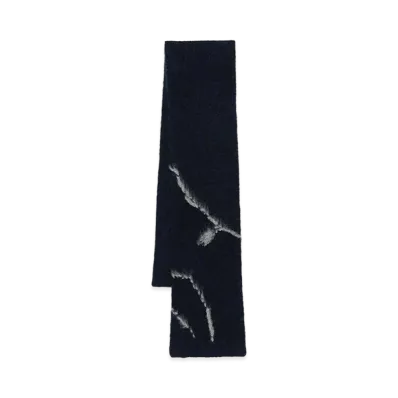 DRIES VAN NOTEN Mouton Scarf "Blue"