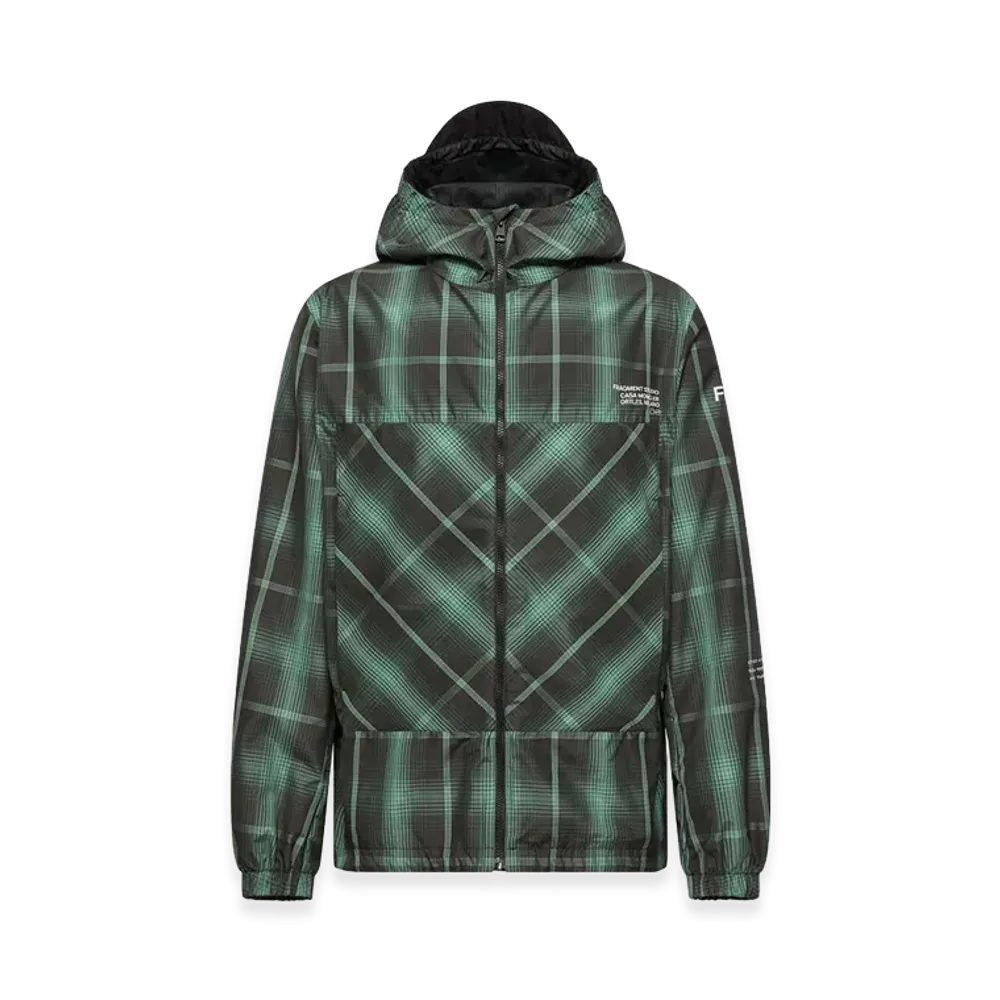 MONCLER x FRAGMENT Jitsuyo Windbreaker "Black/Green"