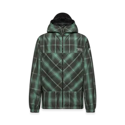 MONCLER x FRAGMENT Jitsuyo Windbreaker "Black/Green"