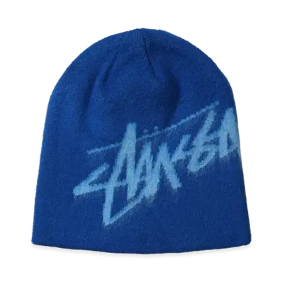 Stussy Brushed Out Stock Skullcap "Blue"