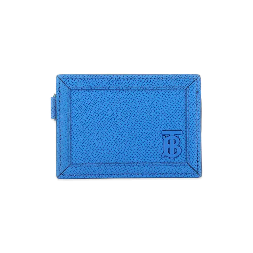 Burberry Turquoise Leather Card Holder "Blue"