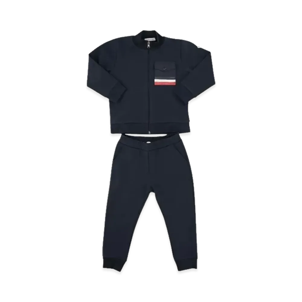 MONCLER Kids Sweatsuit Set "Navy Blue"