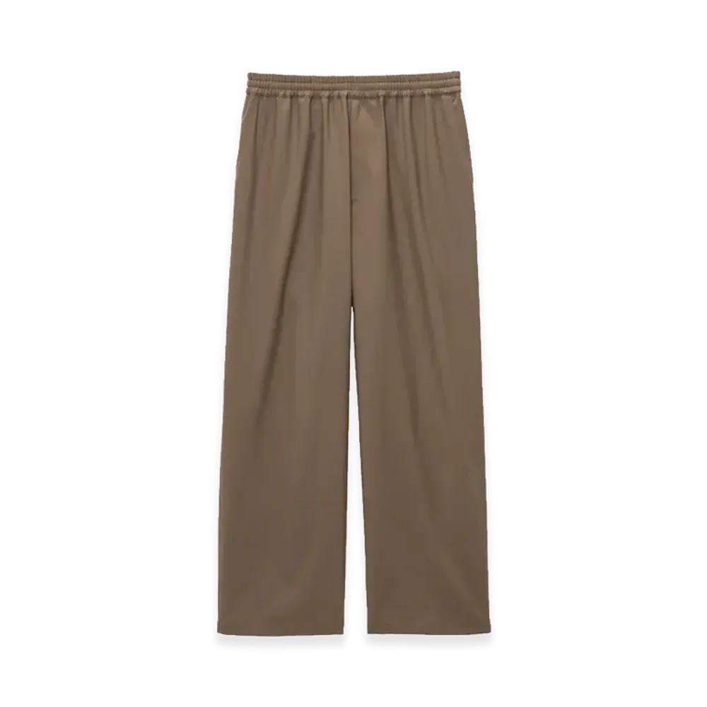 Graphpaper Extra Fine Wool Easy Wide Pants "Brown"