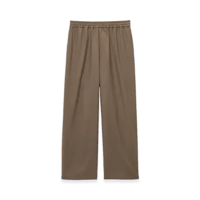 Graphpaper Extra Fine Wool Easy Wide Pants "Brown"