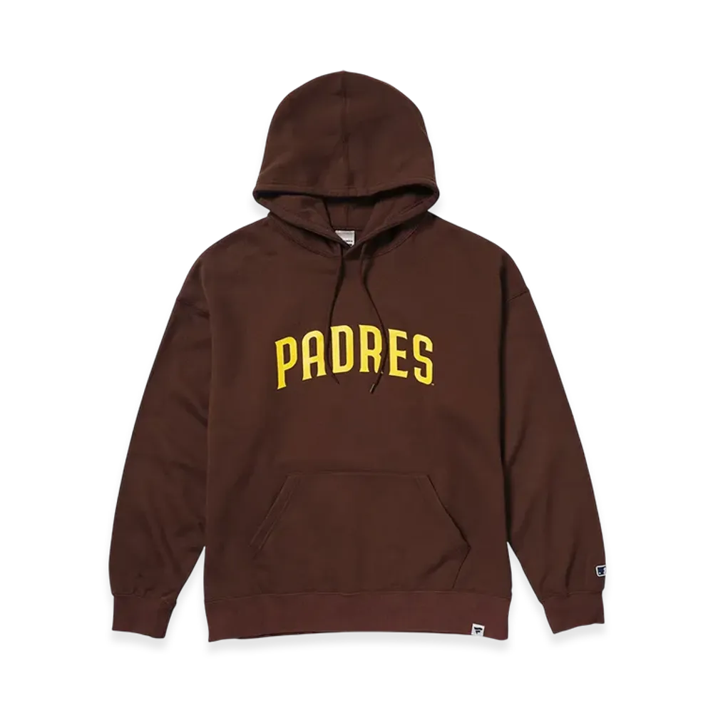 MLB Standard Print Logo Hoodie "Brown"