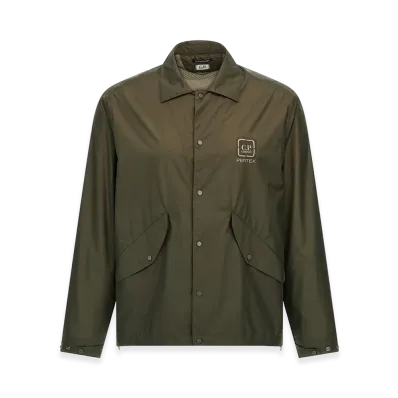 C.P. Company "Metropolis Series Pertex" Overshirt "Green"