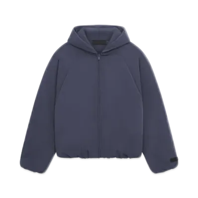 FEAR OF GOD Essentials Military Nylon Hooded Bomber "Marine"