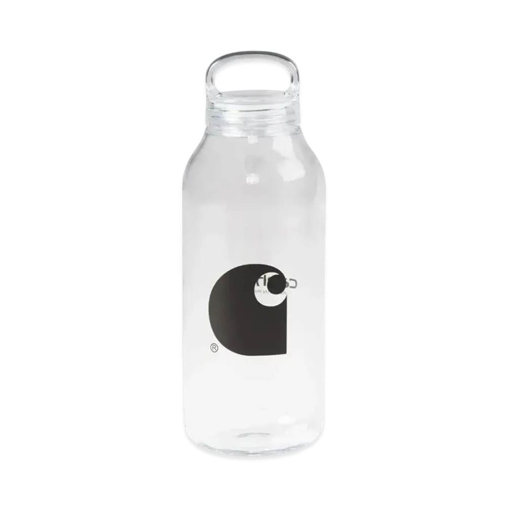 Carhartt Kinto C Logo Water Bottle "Clear"
