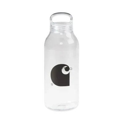 Carhartt Kinto C Logo Water Bottle "Clear"