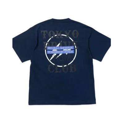 FRAGMENT x Red Bull x HONDA x TokyoDriveCarClub Tee "Navy Blue"