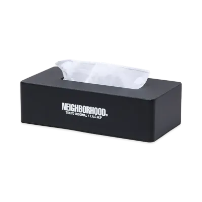 NEIGHBORHOOD ISETAN MEN'S Exclusive Tissue Box Case "Black"