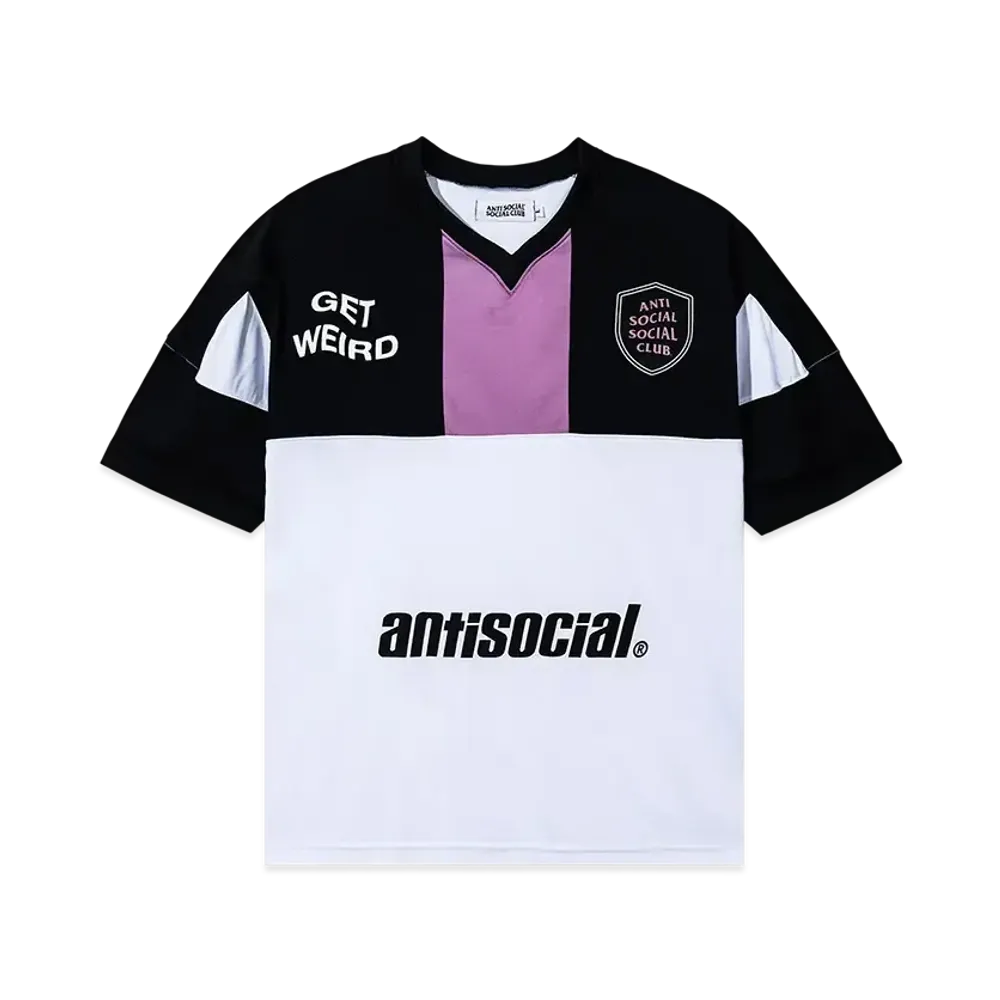 ANTI SOCIAL SOCIAL CLUB Get Weird Soccer Jersey "White"